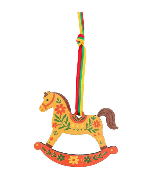 Pakabinama dekoracija supamas arkliukas